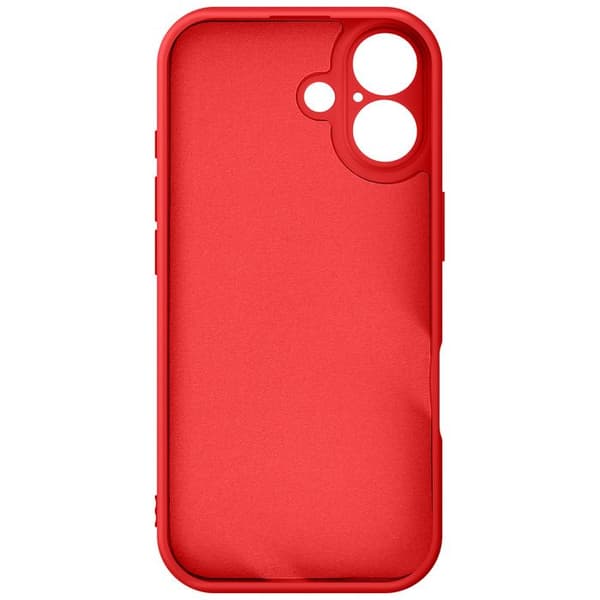 Cover - ADVARSE - iPhone 17 - Blød Silikone - Skridsikker - Rød Röd