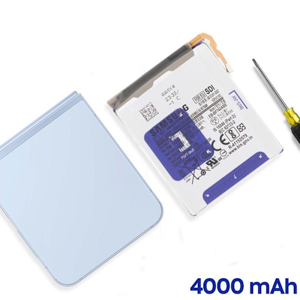 Pääakku Samsung Galaxy Z Flip 6 4000mAh EB-BF742ABE Samsung White Vit