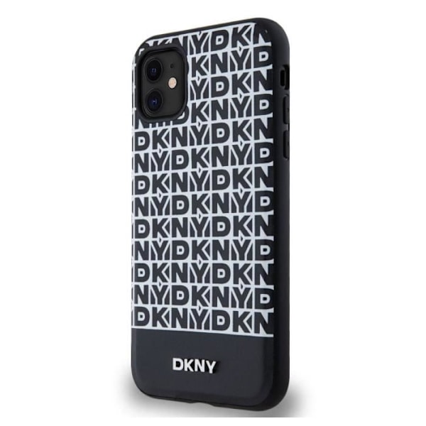Skyddshölje för iPhone 11 med nedre MagSafe DKNY svart Vit