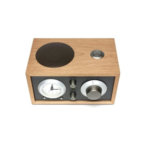 TIVOLI AUDIO - Model Three BT | AM/FM Bluetooth Väckarklocka Radio - Cherry / Metallic Taupe