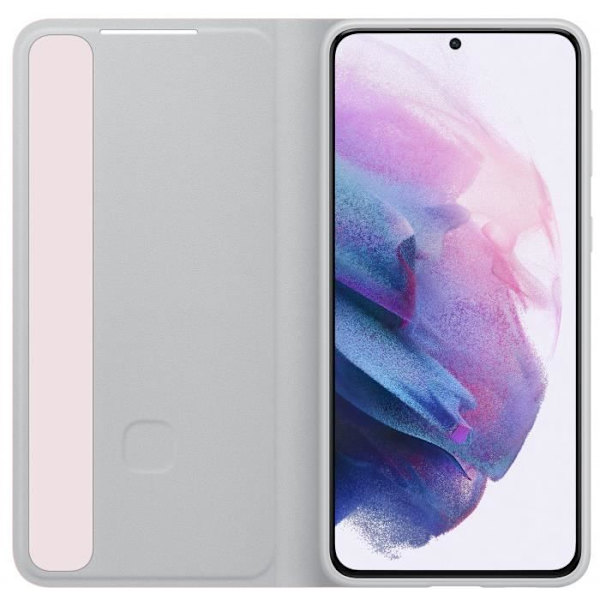 Smart Clear View Cover S21 Plus Pink