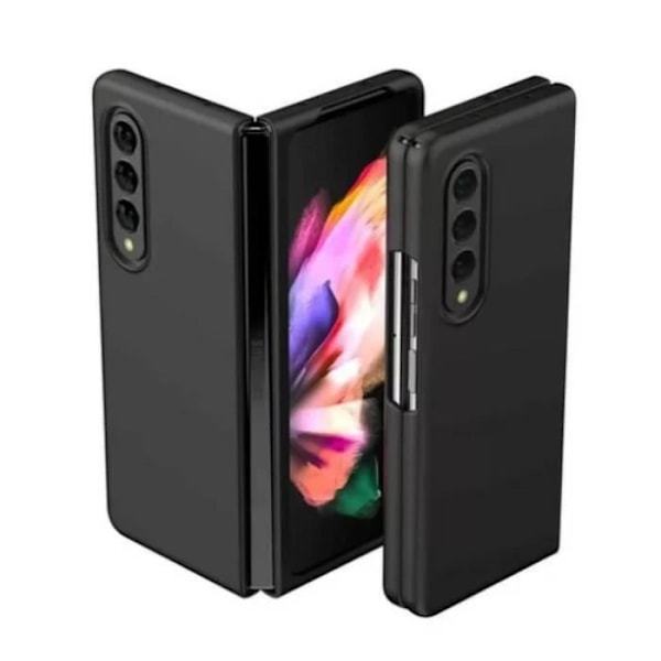 Beskyttelsescover til Samsung Galaxy Z Fold 3 Forstærket Supergrip Mercury Sort Svart