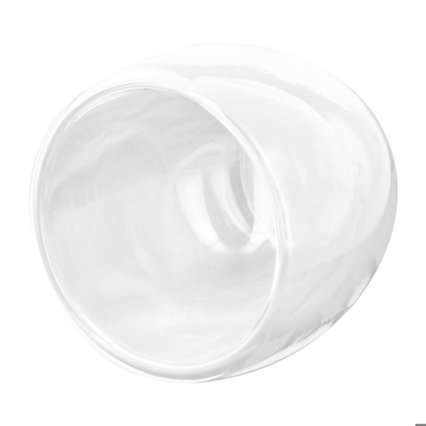 Kuppipari 250 ml Kaksoisseinä kelluva vaikutus Cheffinger Läpinäkyvä