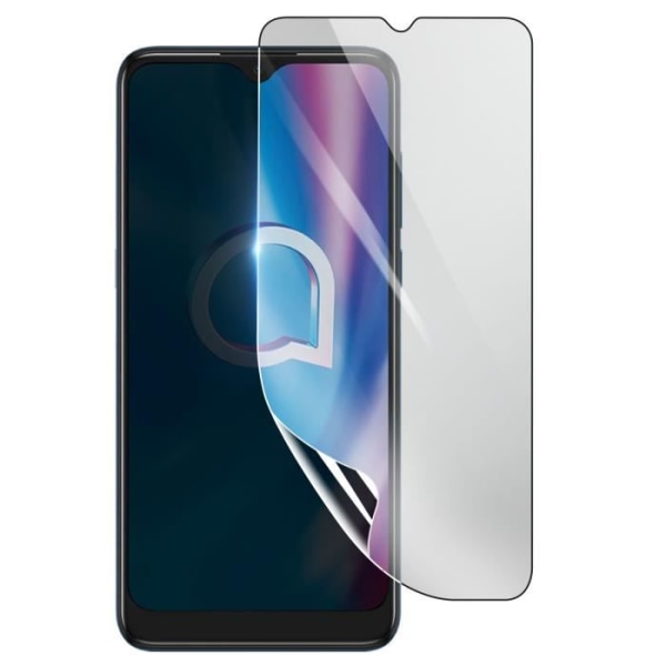 Näytönsuoja - 3MK - Alcatel 1S 2020 - Iskunkestävä Hydrogeeli - Naarmuuntumaton - Läpinäkyvä Transparent