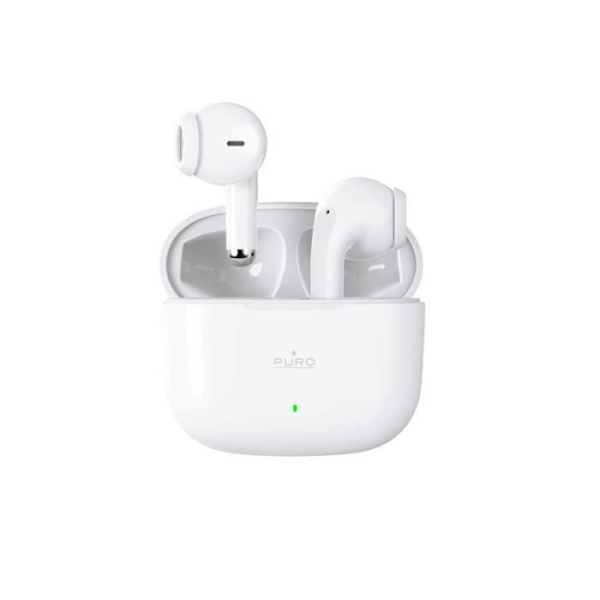 True Wireless Headphones - Puro - PLAY 5.0 TWS - Hvid - Let - Unisex