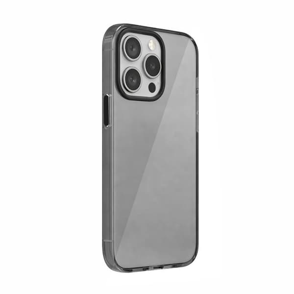Cover til iPhone 14 Pro Max JellyTint Serie Stødabsorberende Rhinoshield Sort transparent Svart