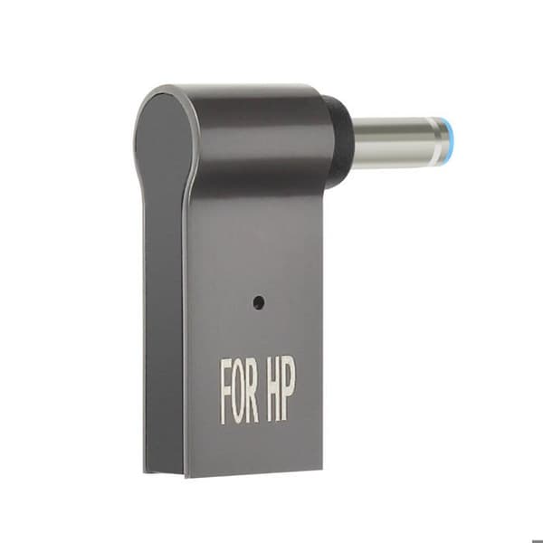 USB-C 100W till DC 4,5 x 3,0 mm laddningsadapter för HP-dator Grå