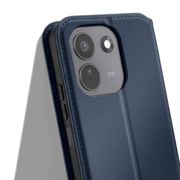 Näppäinlompakko Redmi Note 17 Pro / 17 Pro Max Stand-toiminnolla Klassinen versio Yönsininen Blå