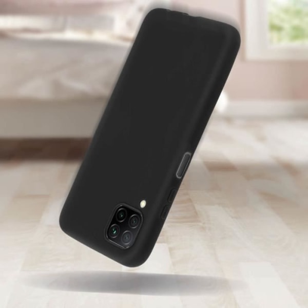 Coque - IMAK - Huawei P40 Lite - Silikoni Geeli Taipuva - Iskusuojus - Ultra Ohut sort