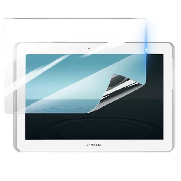 Skärmskydd för Samsung Galaxy Tab 2 10.1 Wi-Fi P5110 i Stötsäker Hydrogel 3mk Transparent