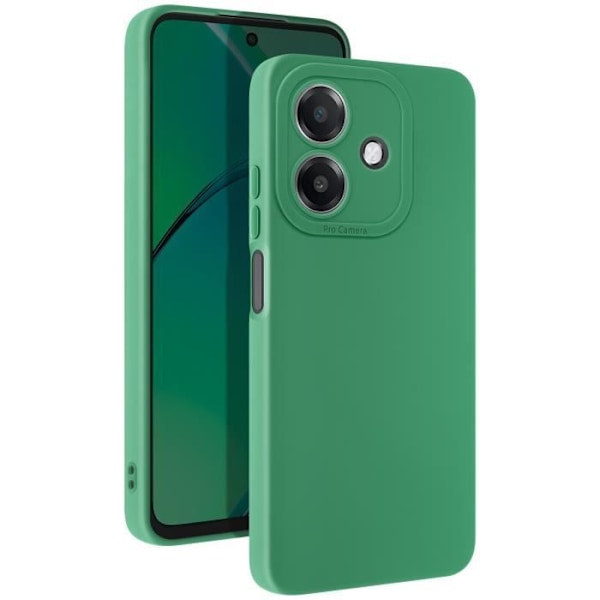 Coque för Oppo A40 Silikon Matt Kamerablokk Skyddad Grön Grön