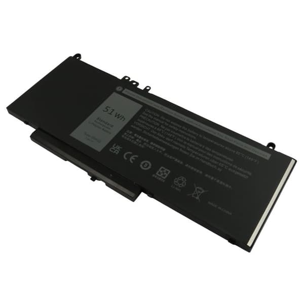Udskiftningsbatteri - AVIZAR - Dell Latitude E5450/E5550 - Li-Polymer 7,4V - 6890mAh - Sort Svart