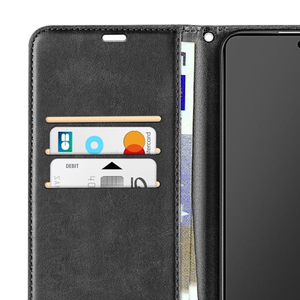 Etui för Samsung Galaxy S25 Edge Klipp med Rem Svart Svart