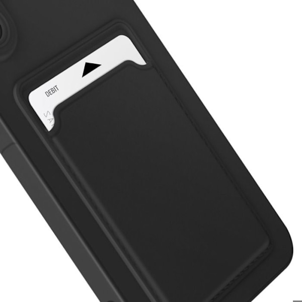 Coque för Samsung Galaxy A56 Kortfodral Flexibelt Spårfri Svart Svart