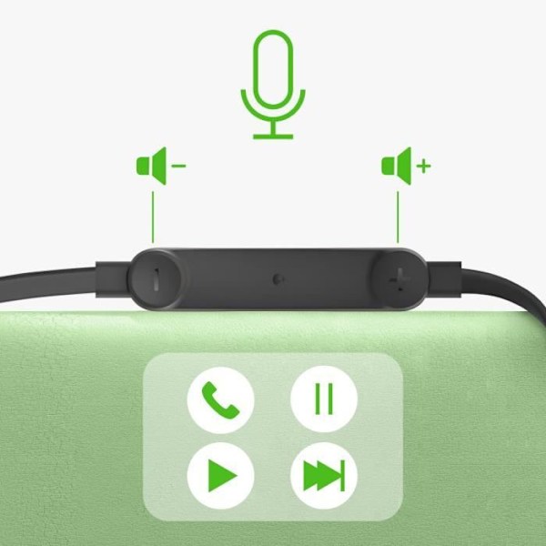 Hovedtelefoner - BELKIN - SoundForm - USB-C - In-ear - Håndfrit sæt med mikrofon Svart