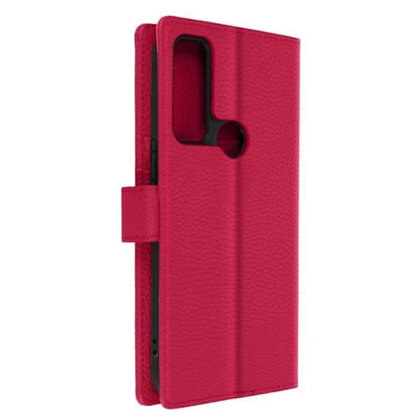 TCL 20R 5G Fodral - AVIZAR - Videoställplånbok - Rosa Rosa