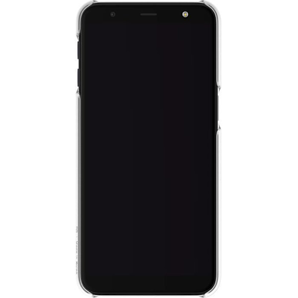 Samsung J6+ Transparent Hard Case Genomskinlig