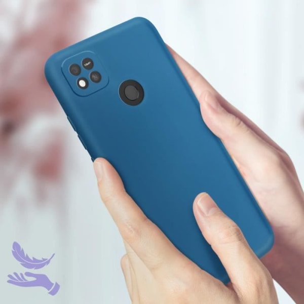 Xiaomi Redmi 10A Case Silikone Semi-stiv Soft-touch tynd blå