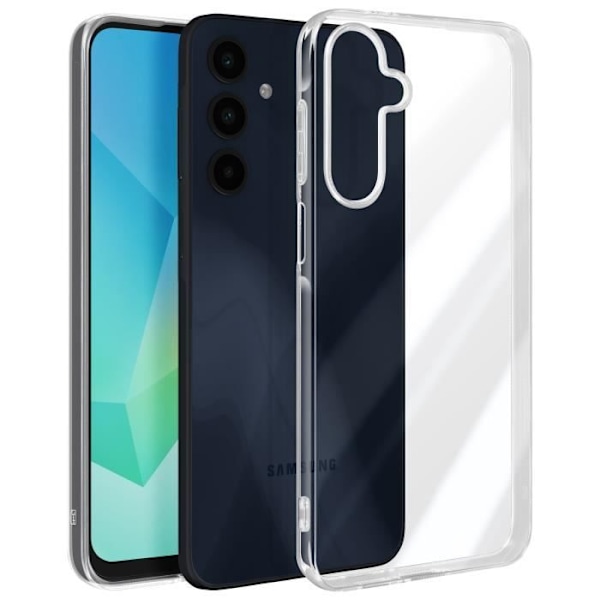 Coque til Samsung Galaxy A16 Blød og Tynd 3mk Transparent Transparent
