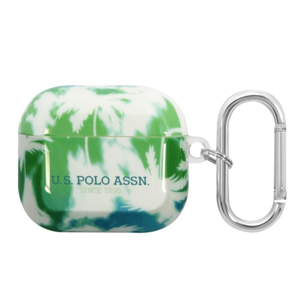 Coque til AirPods 3 - Stærk Stødabsorberende, Grøn - U.S Polo
