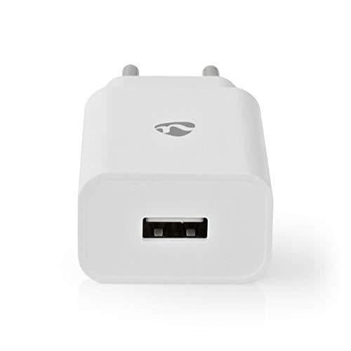 Vægoplader - 2,4 a - 1 Udgang - USB-a - Hvid Vit