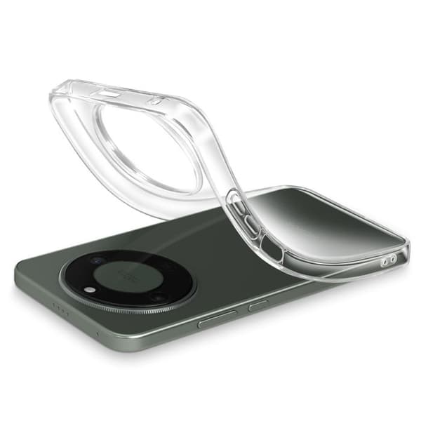 Silicone Cover til Honor Magic 8 Lite Stødabsorberende Mayaxess Transparent Vit