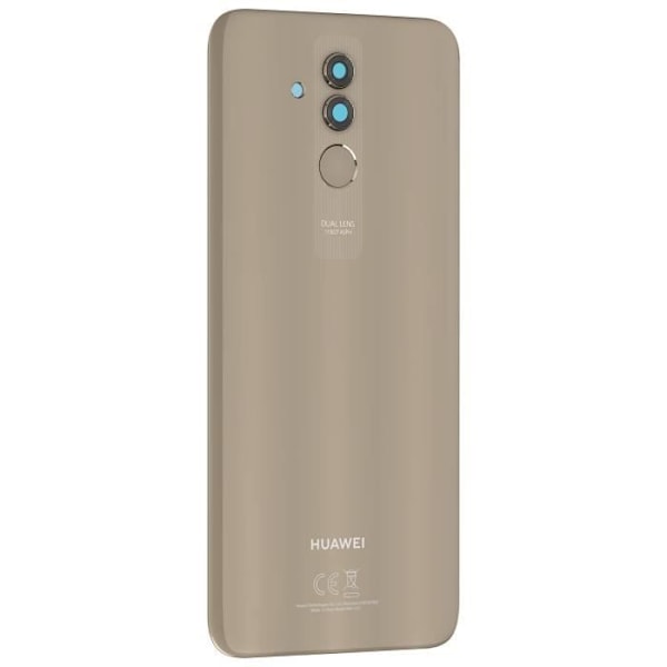 Bakglas för Huawei Mate 20 Lite Original Service Pack Huawei Guld Gul