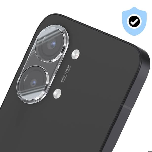 Skydd för kameramål för Poco X8 Pro Max i transparent härdat glas Vit