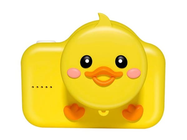 Digitalt kamera til børn Crazy Animals Let Gul Gul