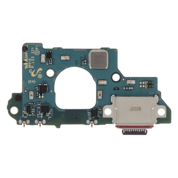 USB-C Opladerstik - SAMSUNG - Galaxy S20 FE 4G - Original Service Pack - Sort - Hurtig Installation Svart