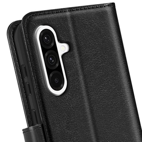 Plånboksfodral för Galaxy A37 med handledsrem och ställfunktion Mayaxess Svart Svart