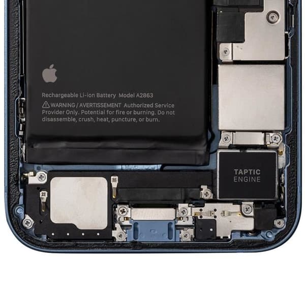 Erstatnings ekstern højtaler til iPhone 14 Sort - Apple - Klar lyd - Præcis - Håndfri Svart