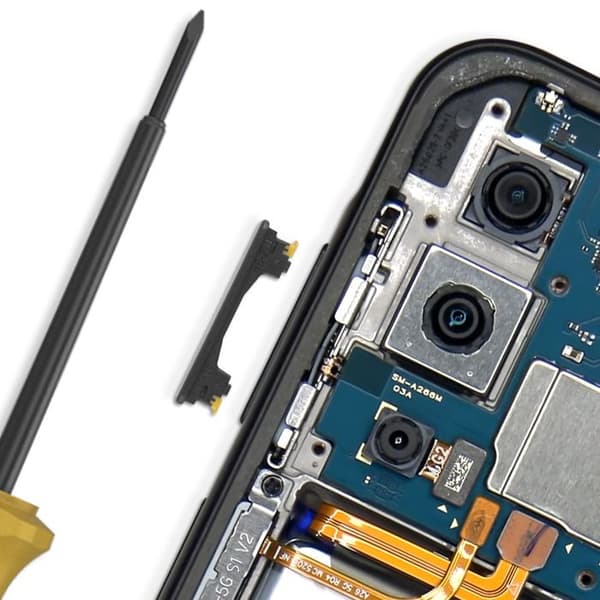 Volumeknap til Samsung Galaxy A26 5G Original Samsung Sort