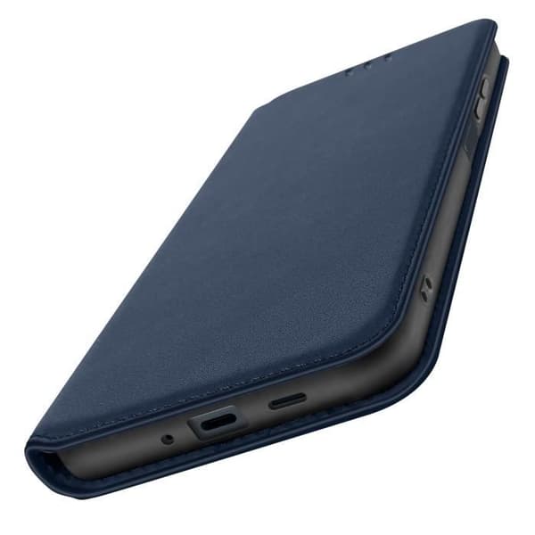 Fodral - AVIZAR - Samsung Galaxy A16 - Mörknatt - Flip - Videostöd - Kortfickor Blå