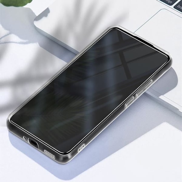 Silikonikotelo Xiaomi 13T ja 13T Pro 2.5D viistetylle karkaistulle lasille