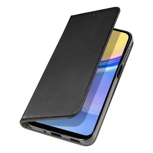 Étui för Samsung Galaxy A16 Klapp Korthållare Magnetisk Svart Svart