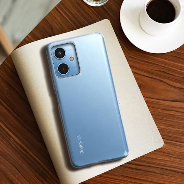 Kotelo Xiaomi Redmi Note 12 5G:lle - AVIZAR - Pehmeä - Läpinäkyvä - Ultraohut Transparent