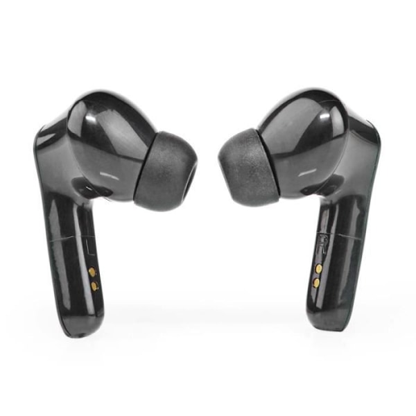 NEDIS trådlösa Bluetooth-hörlurar 3 par spetsar (S/M/L) Svart