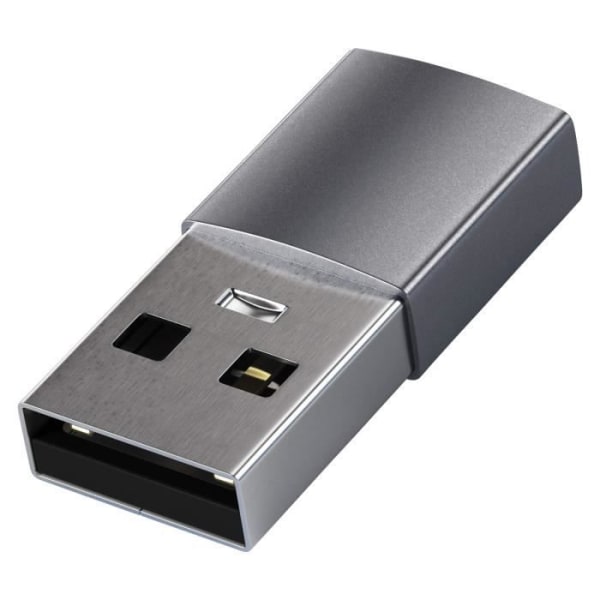 USB-A til USB-C-adapter Oplad og synkroniser 5 Gbps Compact Satechi Grey