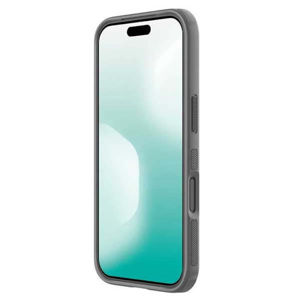 Cover til iPhone 17 Pro Max - TPU+PC, Grå Grå