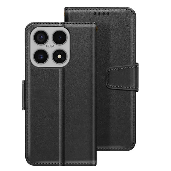 Pungetui til Xiaomi 17 med Foldbar Støttefunktion Sort Svart