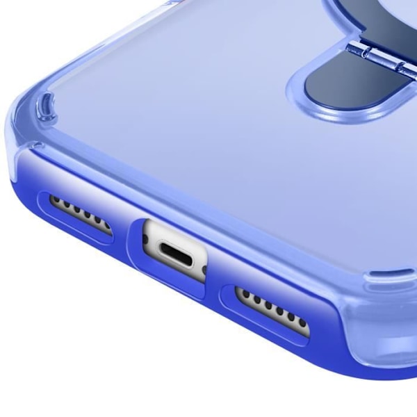 MagSafe-skal för iPhone 11 Stötsäker med Fällbart Stöd Blå Blå