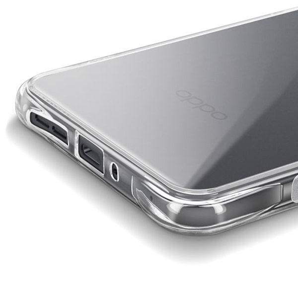 Suojakotelo Oppo Reno 13 F ja 13 FS iskunkestävä vahvistetut kulmat läpinäkyvä Vit