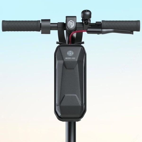 Cykel/skoterväska - Casr - Svart - 2L kapacitet - Vattentät design - Dragkedja