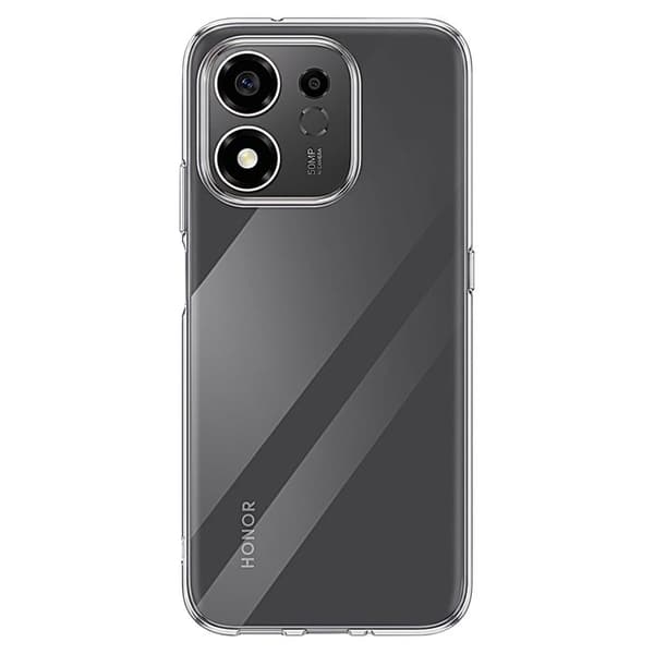 Silicone Cover til Honor 600 Smart i Ultrafin Stødabsorberende Transparent Vit