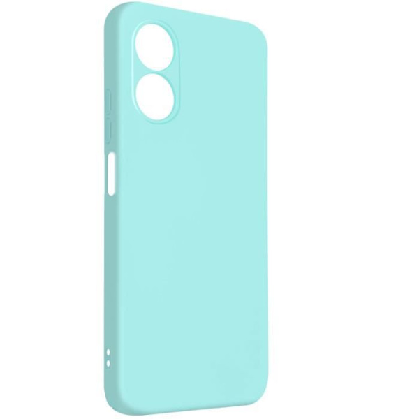 Fodral till Oppo A17 - AVIZAR - Halvstyv - Soft-touch - Tunt - Turkos Blå