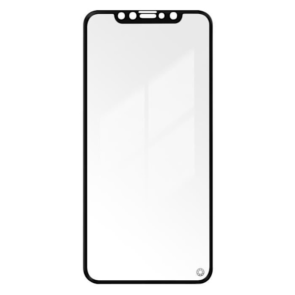 Skärmskydd - FORCE GLASS - iPhone 11 / XR - 9H+ härdat glas - 2.5D fasade kanter - Livstidsgaranti Svart
