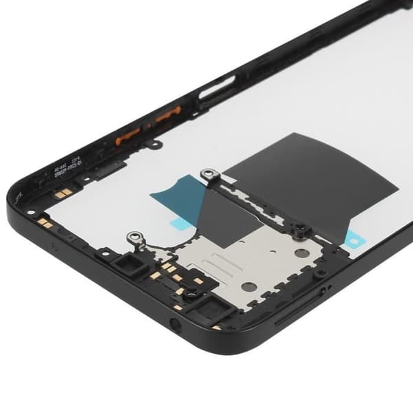 AVIZAR Central Chassi för Xiaomi Redmi 12 4G - Mörkgrå - Byte av den centrala delen - Vikt: 34 g Grå