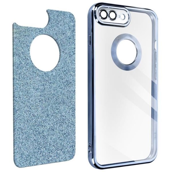 iPhone 8 Plus Case Sininen Glitter Case