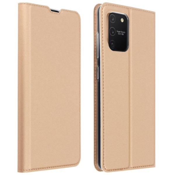 Skal Galaxy S10 Lite Foliofodral Korthållare Videoställ Dux Ducis roséguld Rose